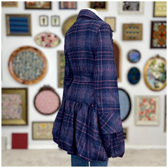 2007 Anthro “Bubbletweed Coat” by Sarah Berman - Picture 6 of 15